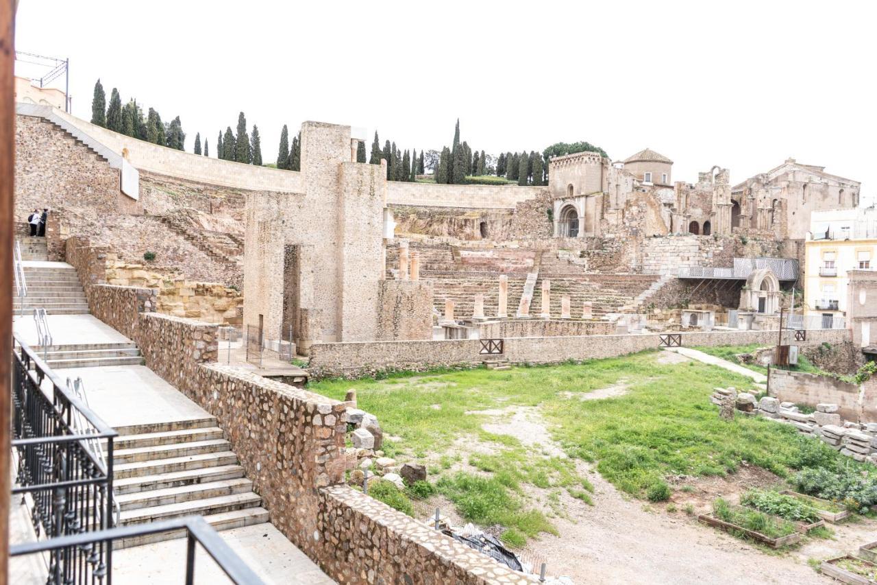 Apartamentos Turísticos Teatro Romano Cartagena Bagian luar foto